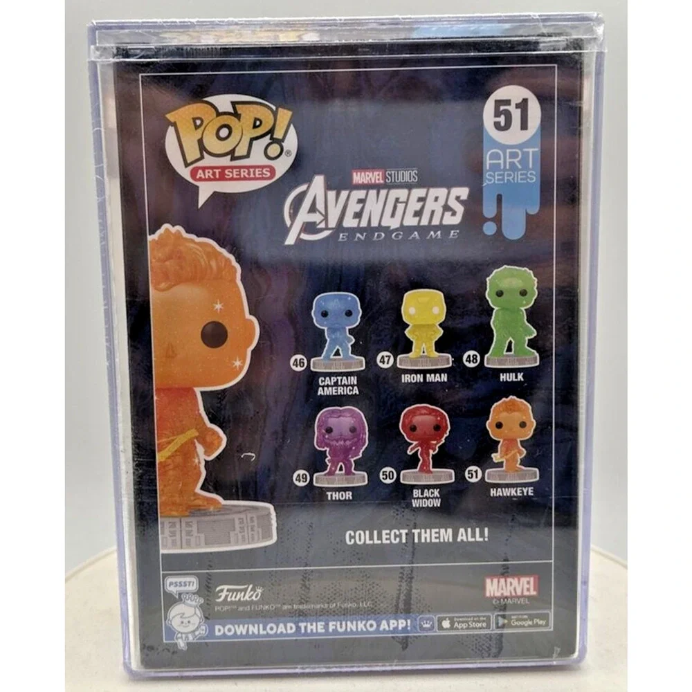 Funko Pop!‎ Marvel Infinity Saga Hawkeye Art Series in Hard Case #51 F8
